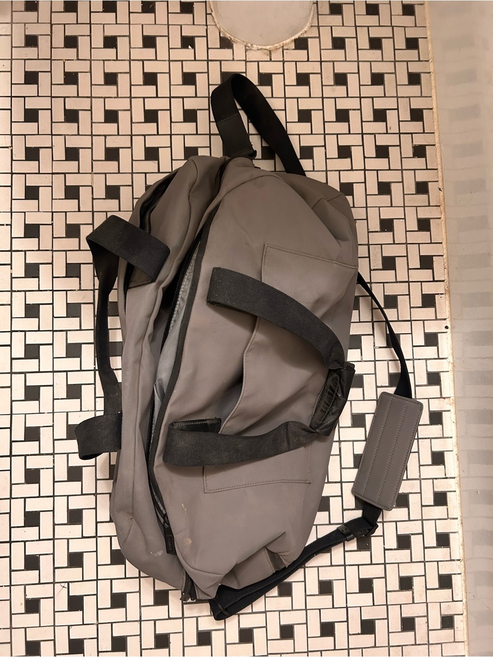 Away Light Gray Travel Tote Bag